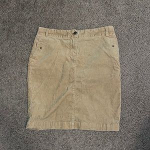 Corduroy skirt
